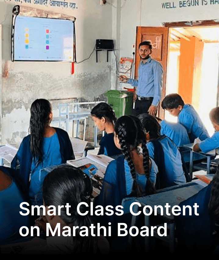 Explore the Convenience of Teaching with Smart Class Content Aligned with the Marathi Board