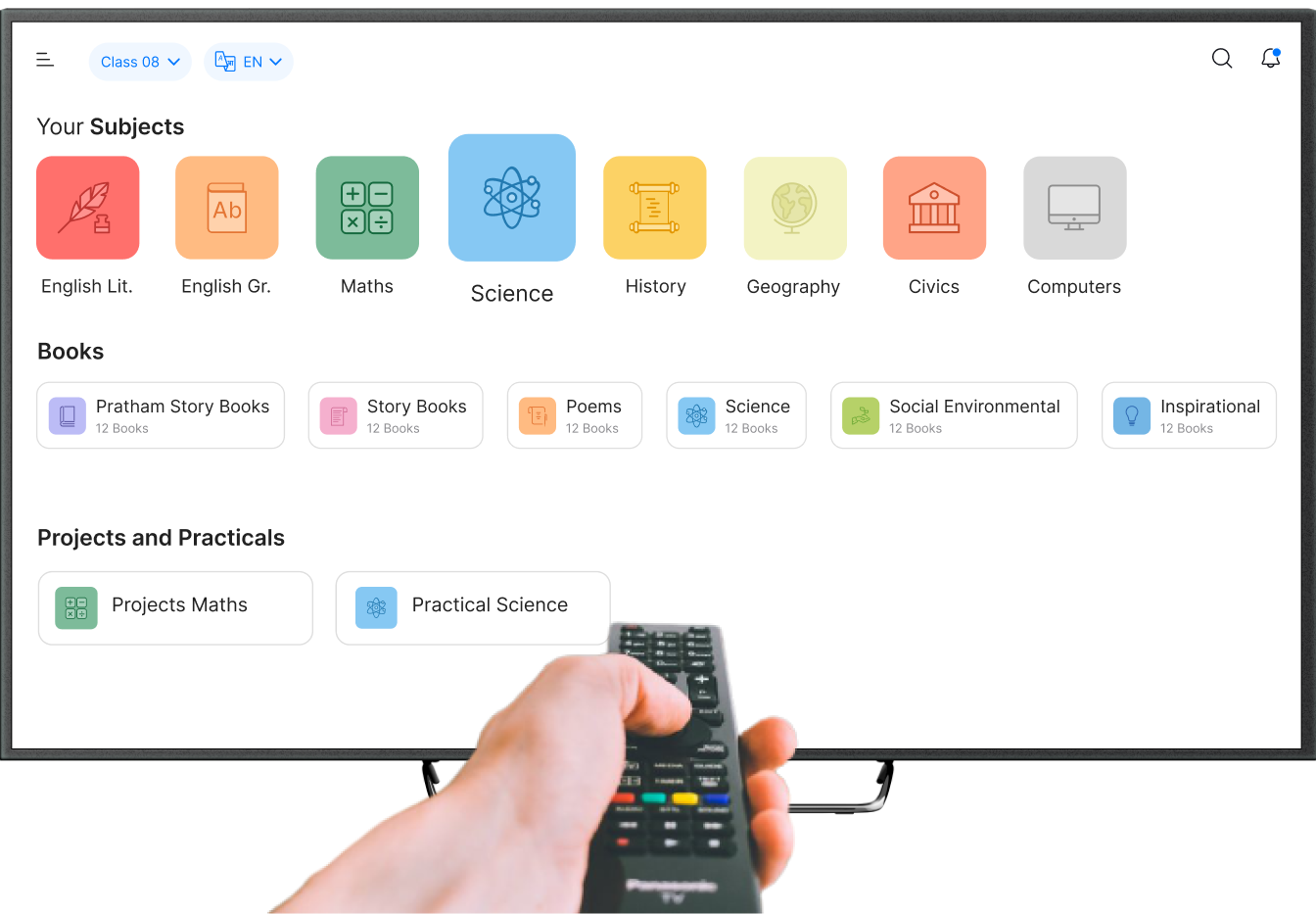 Smart Class On Android TV by iDream Education