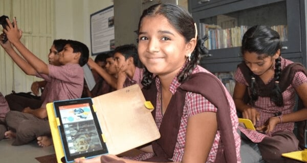 Tablets for government schools in Jamnagar, Gujarat