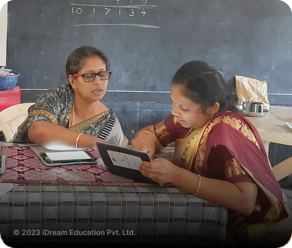 Visuals from Educational CSR Initiatives with iPrep Digital Library, tablet-based smart ICT Labs for learning and growth in school