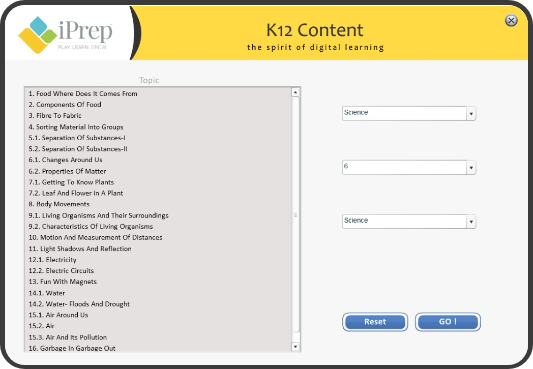 our pendrives have curriculum mapped animated videos