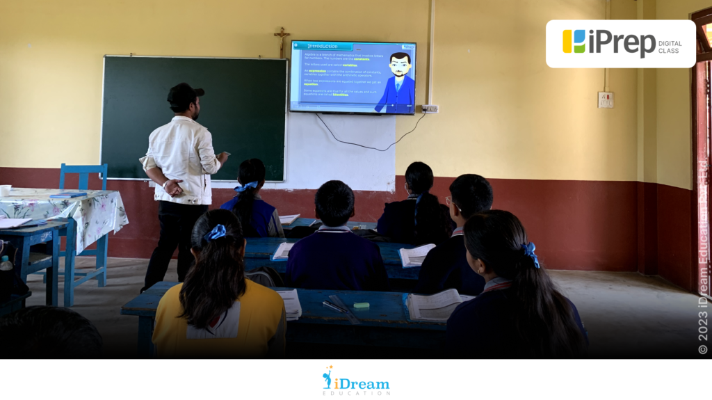 Animated Video lessons on iPrep by iDream Education in Schools of Meghalaya