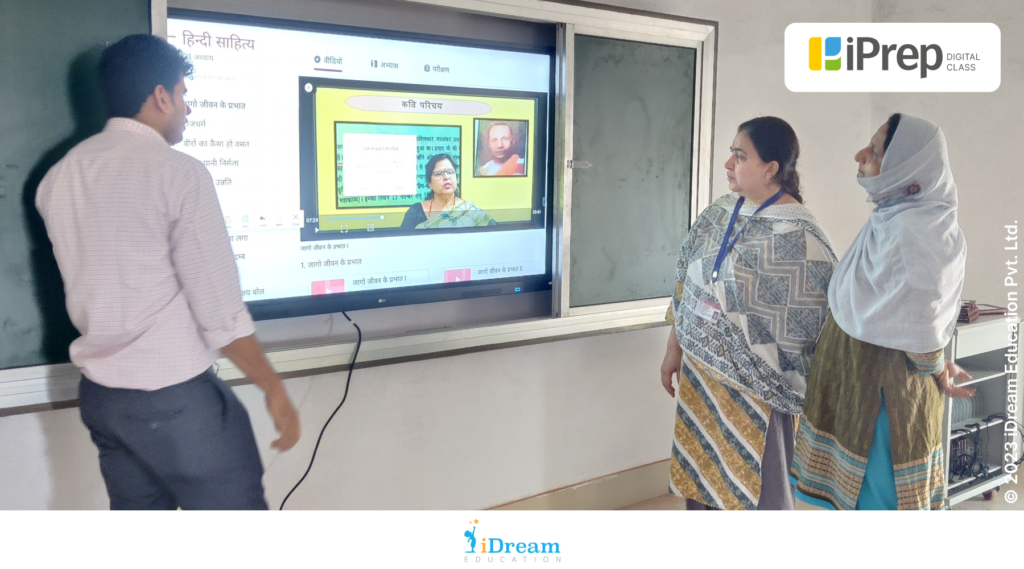 interactive flat panel for smart classroom