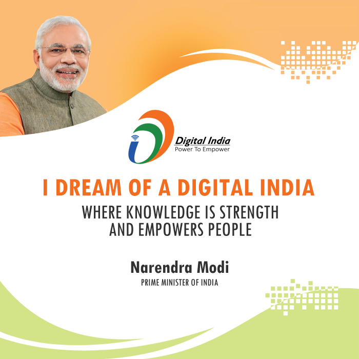 Digital India Dream of Narendra Modi Ji