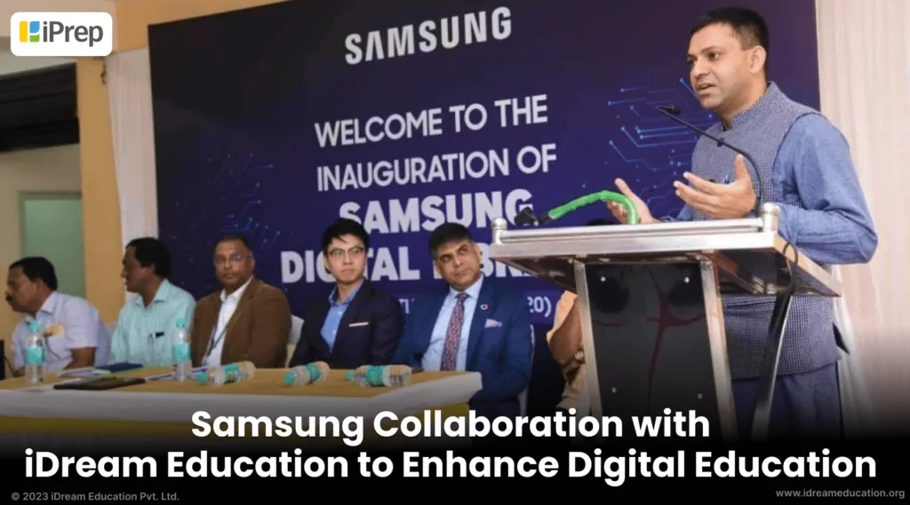 A visual from the Samsung's CSR Partnership With iDream Education to Enhance Digital Education