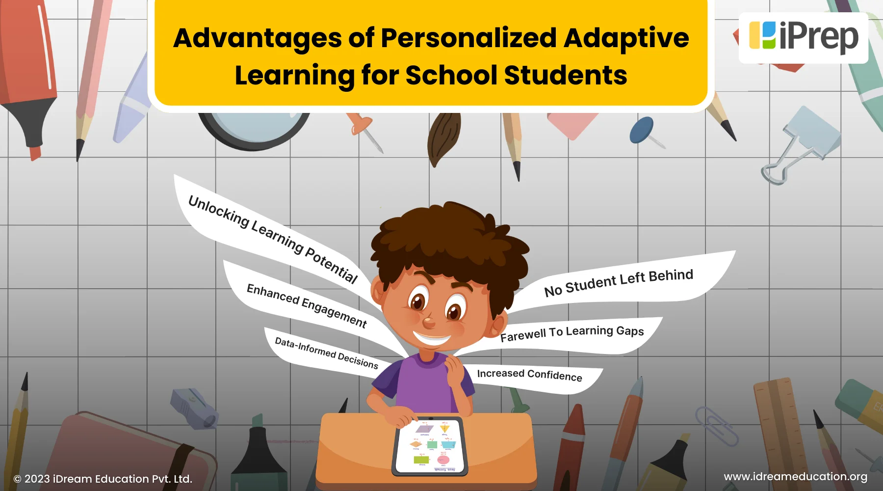 A visual of a learner witnessing the Advantages Of Personalized Adaptive Learning For School Students
