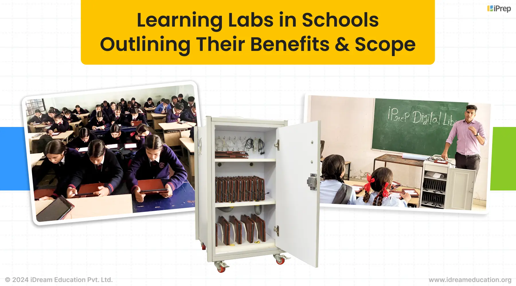 A visual representation of how learning labs can benefit schools