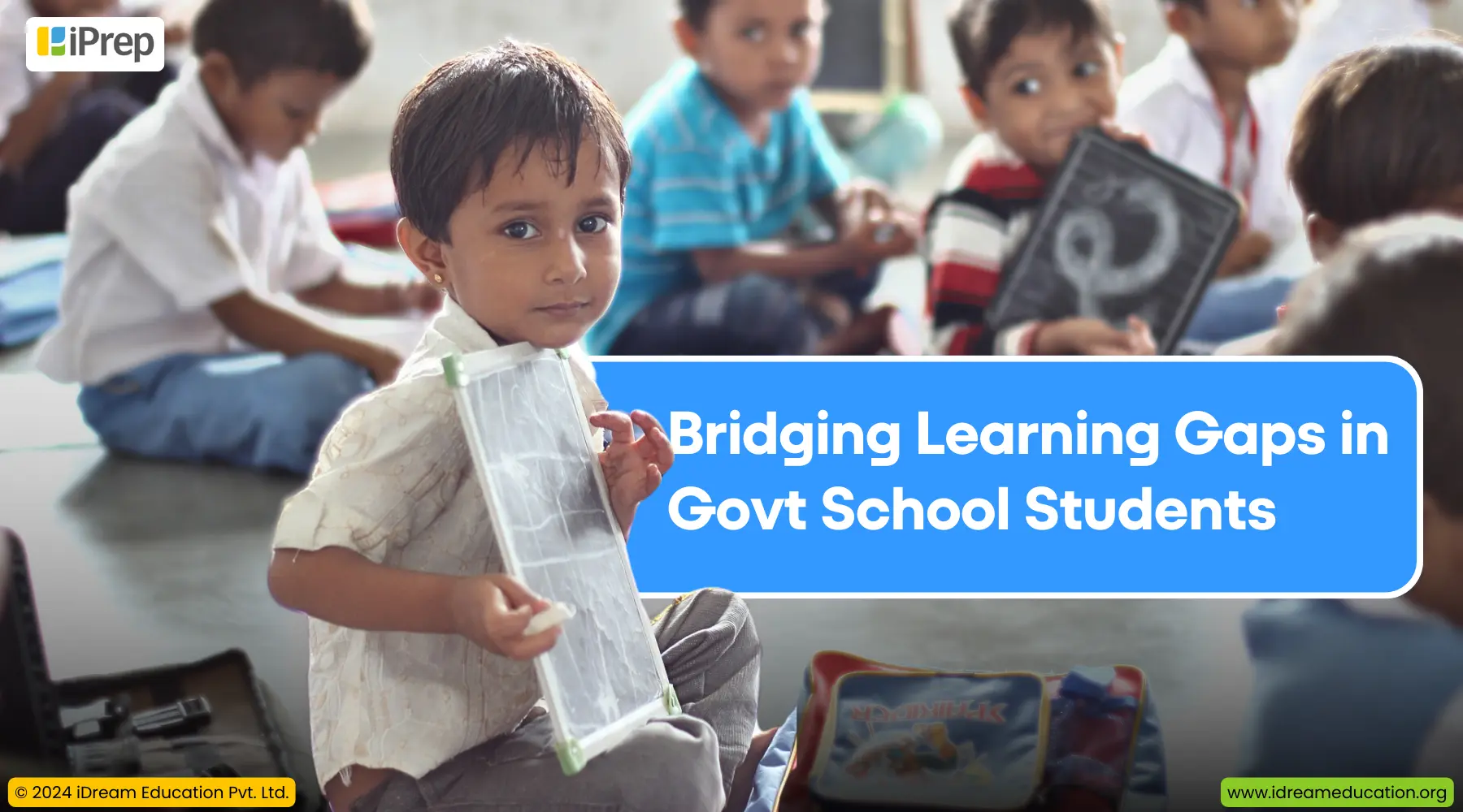 A visual representation of bridging learning gaps in government school students