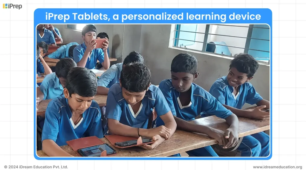 Personalized educational tablets designed for CSR initiatives in education by iDream Education