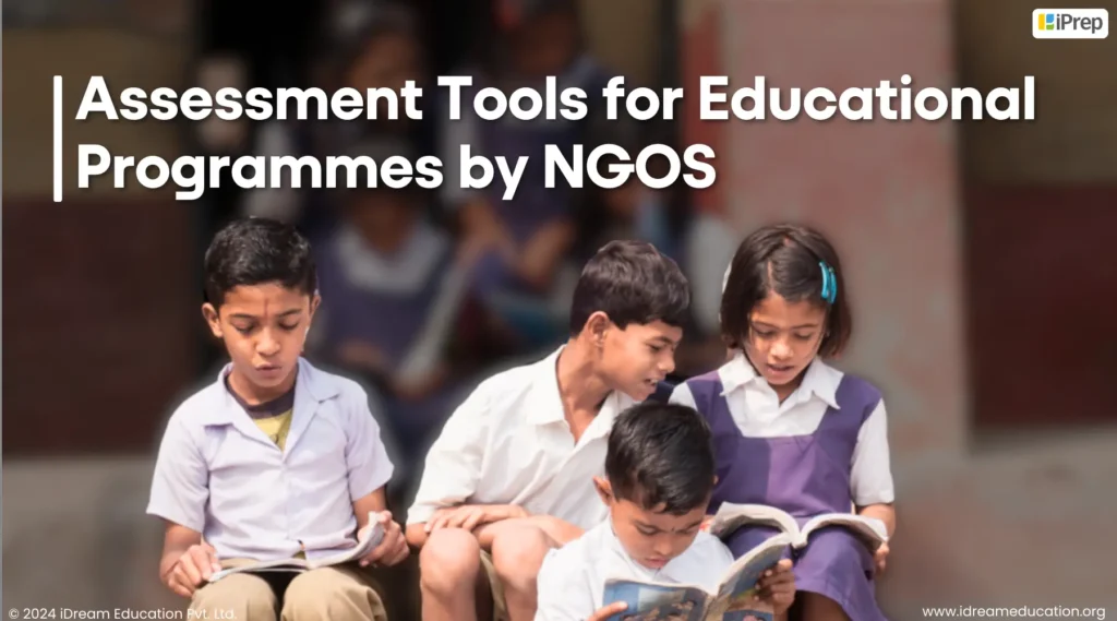 A visual representation of the use of assessment tools for educational programmes by ngos