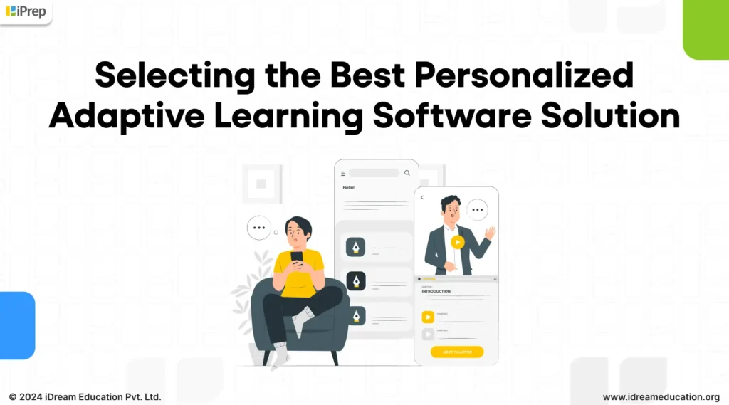 A visual representation of selecting the best personalized adaptive learning software