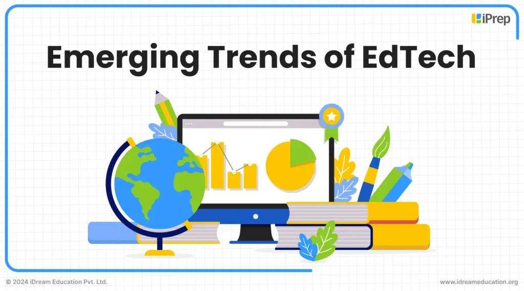 Cover image of the blog on Happy New Year wishes from iDream Education with a focus on emerging EdTech trends for 2024 that aim to shape impactful learning solutions in 2025
