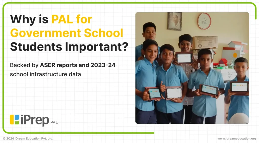 Cover image of a blog highlighting the importance of Personalized Adaptive Learning (PAL) for government school students