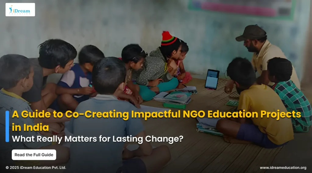 Image representing a blog guiding individuals to co-create education programs in partnership with NGO education projects