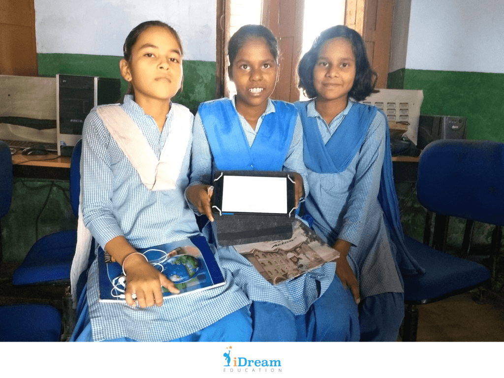 Young Learners Of Rohtak, Haryana with iPrep Tablets