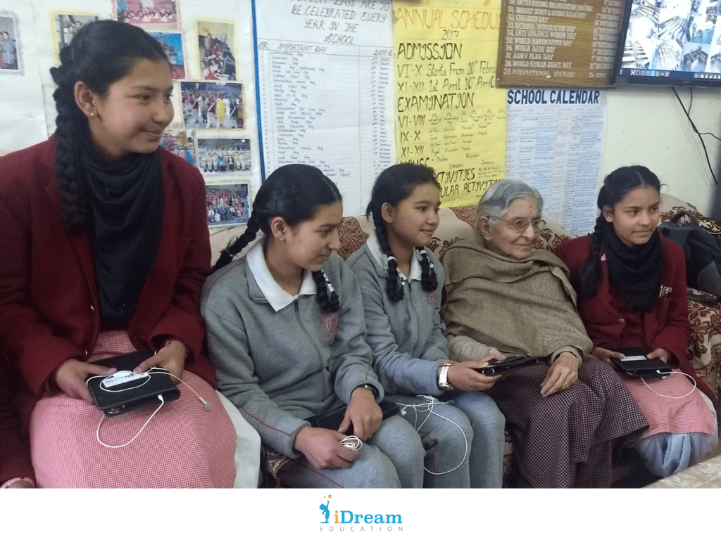 iPrep Digital library in schools of Shimla by idream education