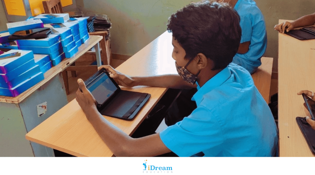 Educational tablets in Bangalore for digital learning learning by idream education