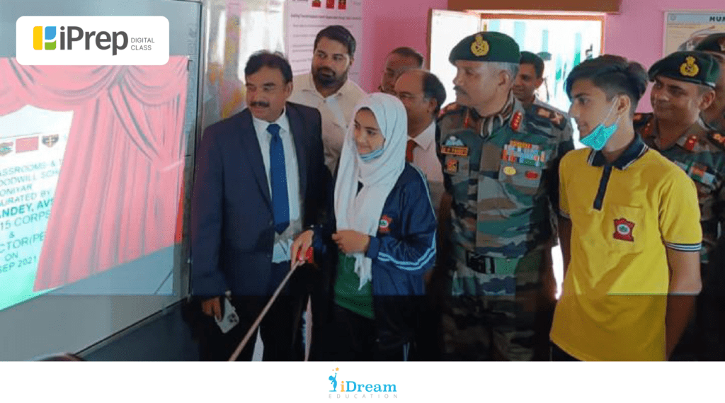 Indian Army inaugurates digital teaching through Projector-Based Smart Class in schools of Kashmir