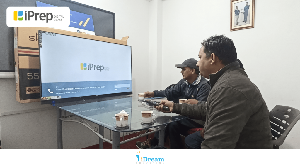 Training on iPrep Digital Class for Officials From Sanjeevani NGO