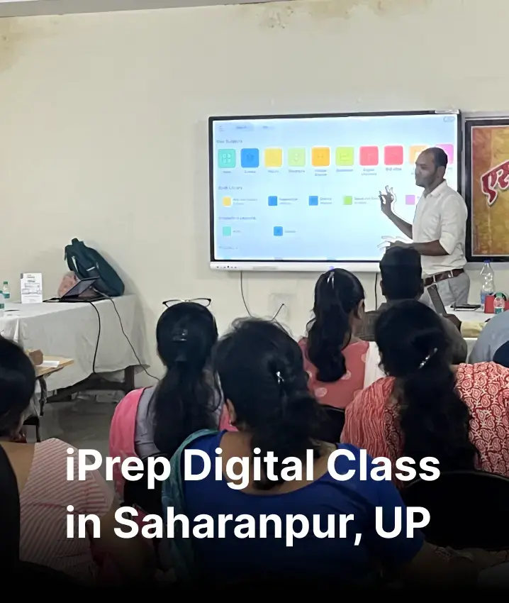 Glimpse of smart classroom training in smart city saharanpur by iDream Education