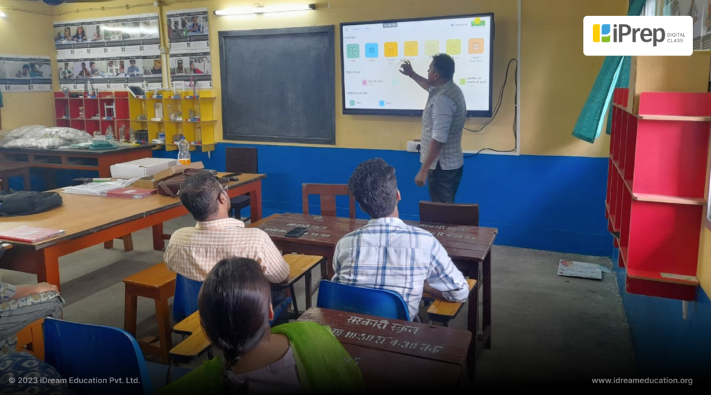 Image of Smart class training in Kolkata schools, a collaboration with Smile Foundation by iDream Education