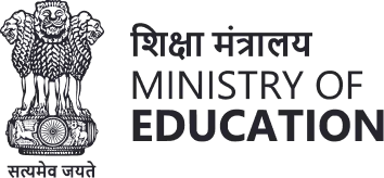 Logo of the Ministry of Education, Government of India, as used on the ICT Lab for Schools page