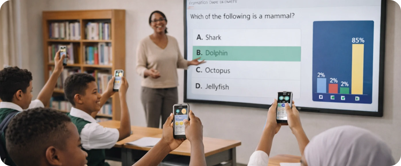 Formative assessments using clickers