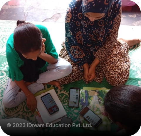 Visual representation of one of the best educational apps for k-12, iPrep App for schools in action