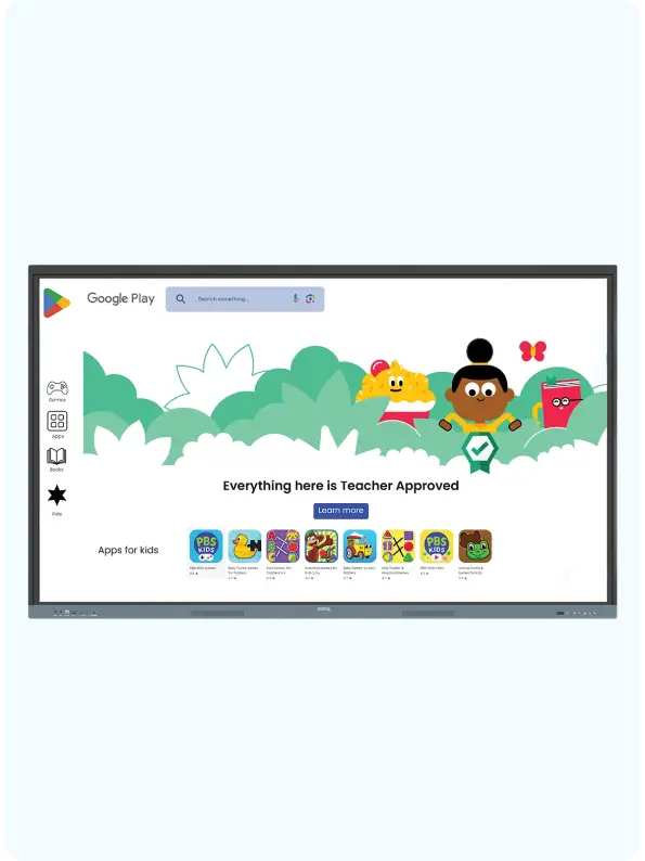Image guiding you to buy a digital interactive whiteboard of BenQ India through iDream Education for enhanced smart classroom learning experience