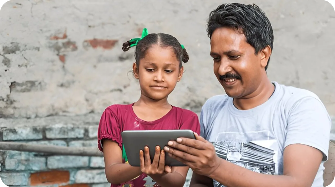 Case story highlighting data on impact of digital learning solutions on students' learning outcomes