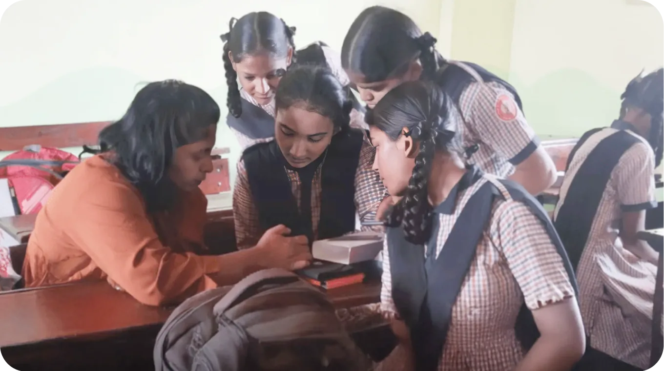 Story shows the impact of enabling a digital learning solution that offers a bilingual learning experience, helping students understand concepts better in both their local language and English
