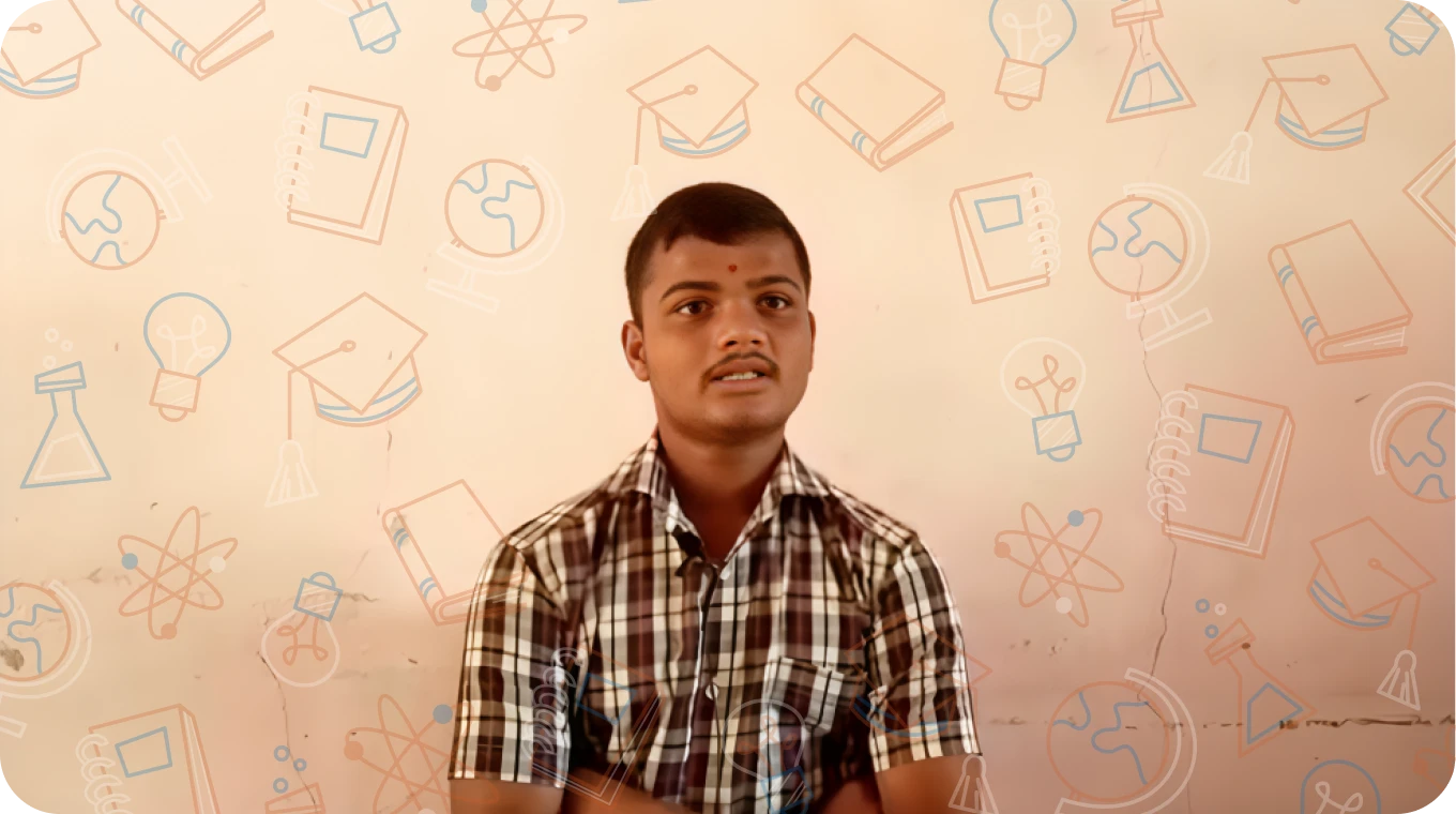 Image guiding you to the success story of a Class 10 student from Maharashtra who demonstrated real improvement in learning outcomes after using personalized digital learning solutions - educational tablets provided by iDream Education