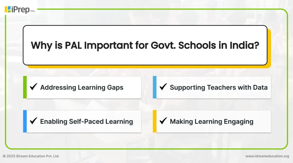 Know from iDream Education: Reasons Why Personalized Adaptive Learning (PAL) is Important for Government Schools