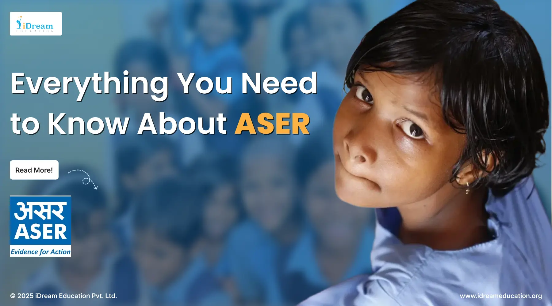 Cover image for blog explaining what ASER is and why it matters for understanding foundational learning levels in India