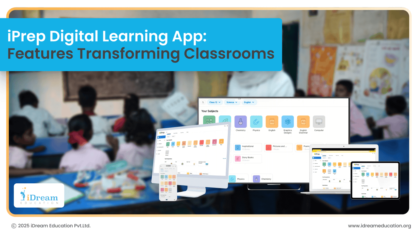 iPrep Digital Learning App Features