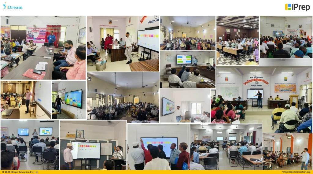 Smart class training for teachers in UP government schools after smart classroom implementation