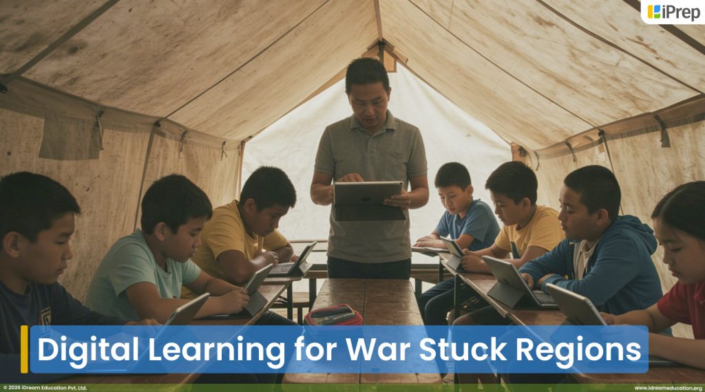 Digital Learning for War Stricken regions
