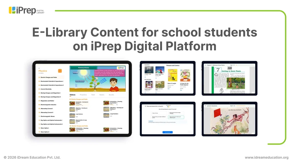 E-library content on the iPrep digital library platform for government digital library initiative