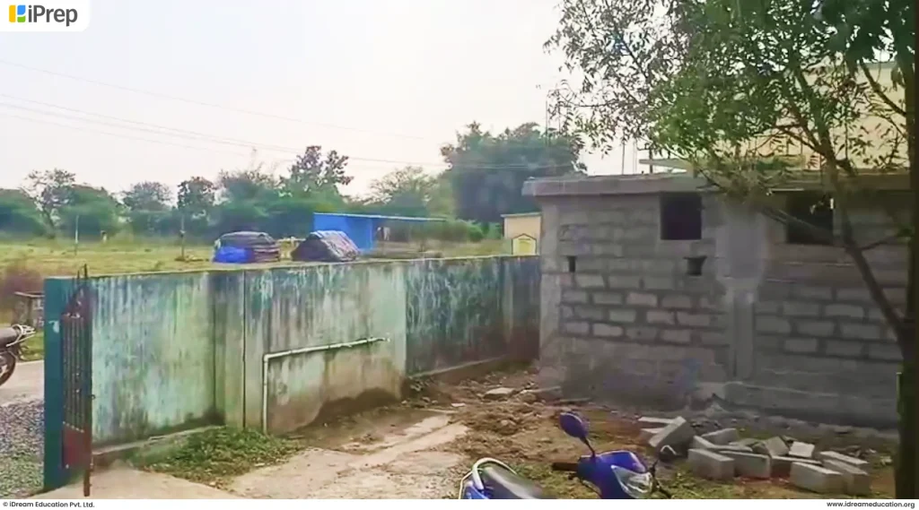 Outside image of Nanjalur government school in Tamil Nadu