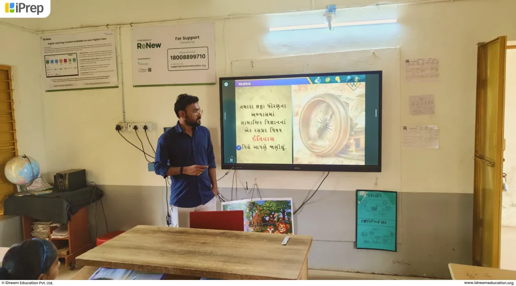 Smart class training in tribal school of Jharkhand for teachers