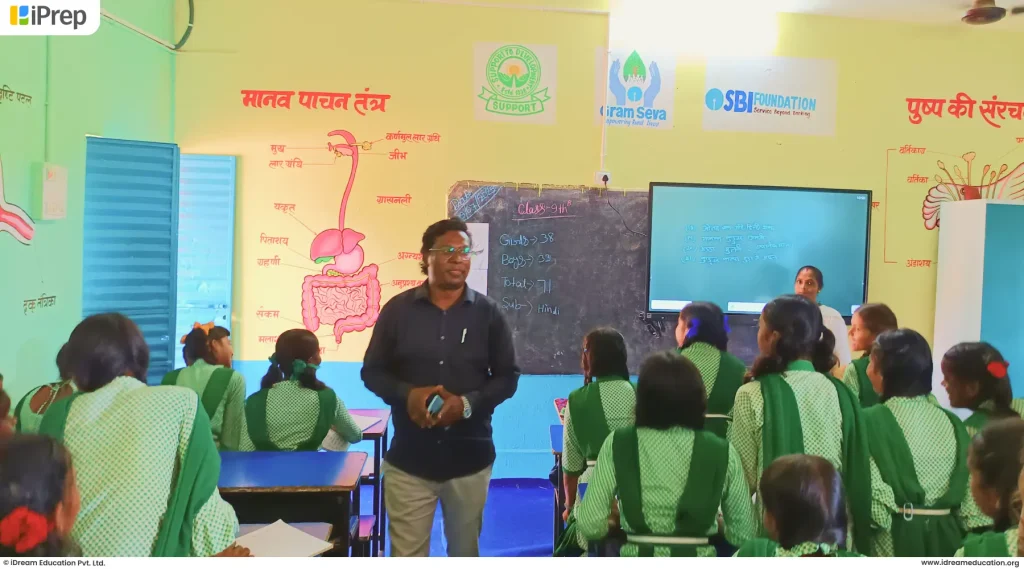 Smart classes for digital learning in tribal school of Jharkhand