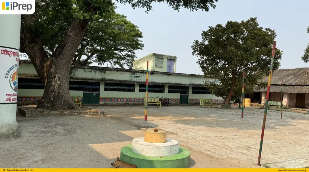 Government school classroom with access to digital learning resources and technology-enabled education.