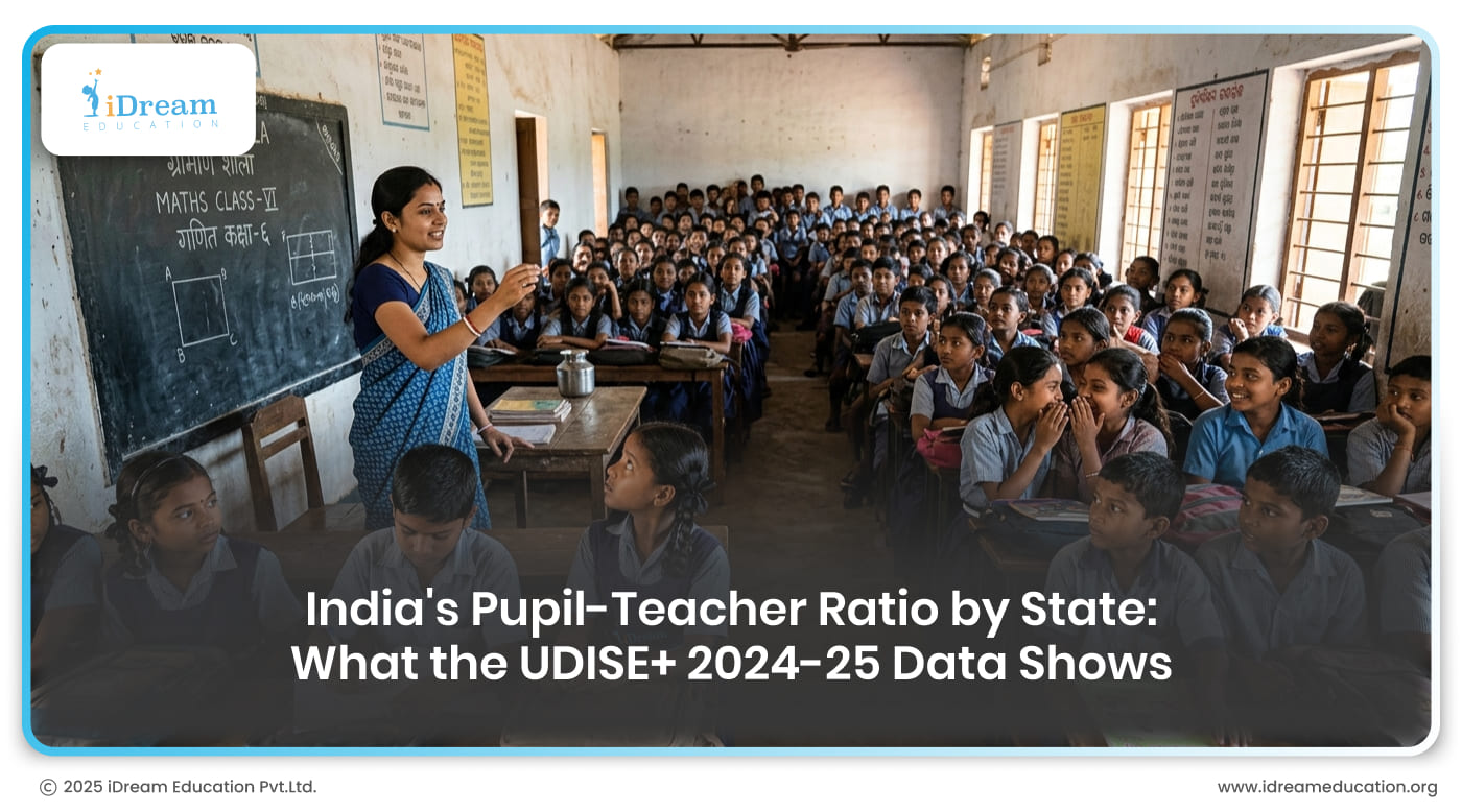 India's Pupil Teacher Ratio by State