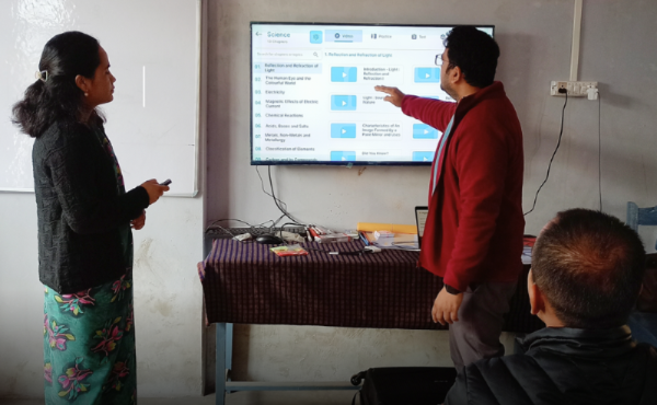 Smart Classroom setup in Meghalaya – Project Ka Lawei